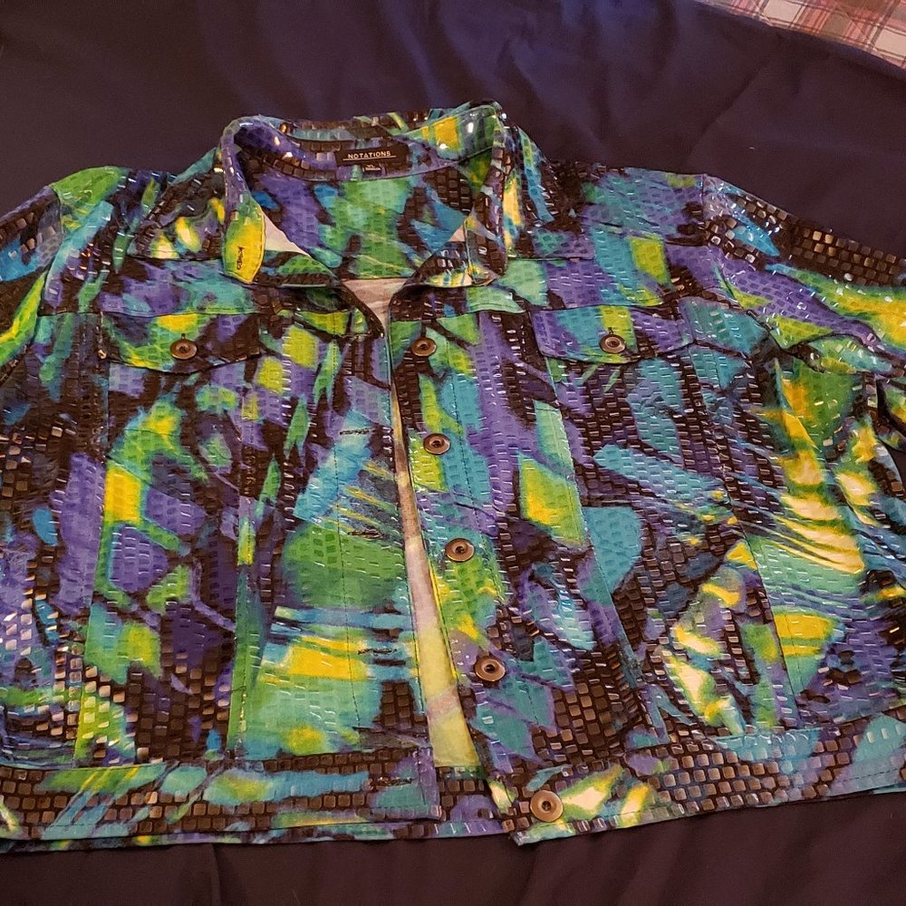 Shimmery jacket
